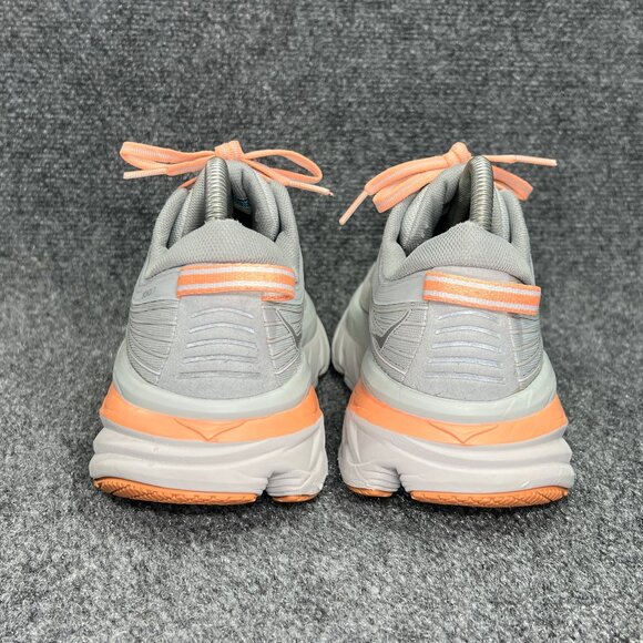 Hoka Bondi 7 Running Shoes Women's Size 8.5 Grey Athletic Training Run Sneakes - Picture 6 of 13